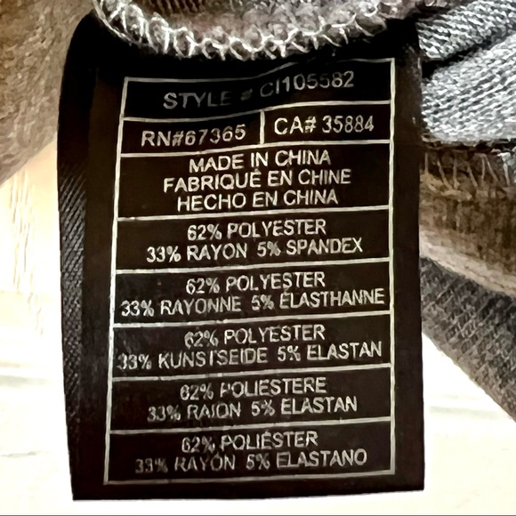 CUPCAKES & CASHMERE Gray Nirvana Dolman Sleeve Sweater—SZ. Small - Picture 11 of 14